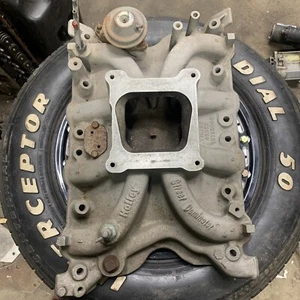 FORD 351C V-8 CLEVELAND HOLLEY STREET DOMINATOR INTAKE MANIFOLD 701R-20 300-20 - Bild 1 von 3