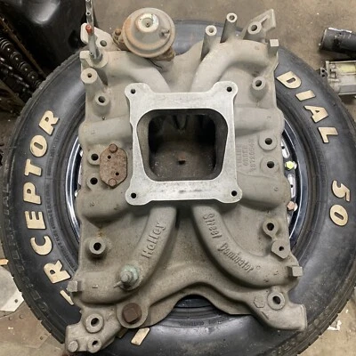 Colector de admisión Ford 351C V-8 Cleveland Holley Street Dominator 701R-20 300-20 Foto 1 de 3