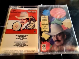 Joan Sebastian Con Banda 2 Cassette Lot/Tambora Vol.2/Tambora Remix/New Sealed!! - Picture 1 of 7