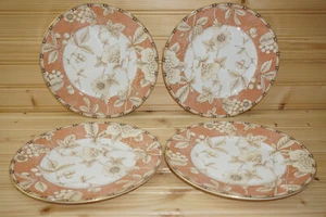 Wedgwood Frances Peach (4) Salad Accent Plates, 8" (B33) - Picture 1 of 14