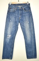 LEVI 501s JEANS VINTAGE LOOK SPECIAL EDITION LOT 501 WASHED BLUE size 31" x 34"