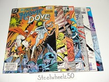 Hawk & Dove 7 Comic Lot DC 1989 #1 2 3 6 7 14 25 Kestrel 3rd Series Kesel Guler