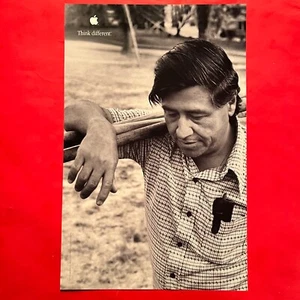 2000 Original APPLE THINK DIFFERENT Promo Poster - CESAR CHAVEZ - 11x17 - NEU - Bild 1 von 1