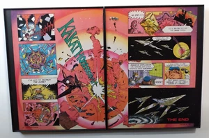 Framed Star Fox fumetto SNES StarFox Andross 1993 fantascienza retrò videogioco arte da parete - Foto 1 di 6