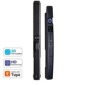 Smart Slim All Automatic Waterproof 3D Face Recognition Video Intercom Aluminum - Picture 1 of 7