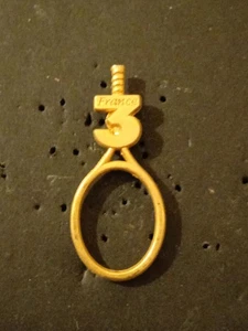 Pin's Roland Garros Raquette FR3 - Photo 1/2