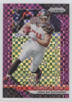 2018 Panini Prizm Purple Power Prizm /49 Cameron Brate #17 - Image 1 of 2