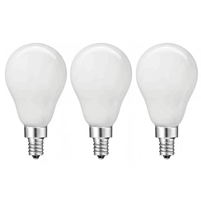 Diodesy A15 LED Bulb 5W 380LM 2700K E12S 120V Dimmable CRI80 250° White 3Pk - Image 1 of 2