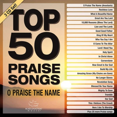Top 50 Praise Songs - O Praise The Name - Maranatha! Music - 3 CD - 2019 - NEW Foto 1 de 4
