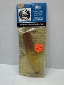 Señuelo de pesca vintage Atom Striper Swiper 3 oz  - Imagen 1 de 4