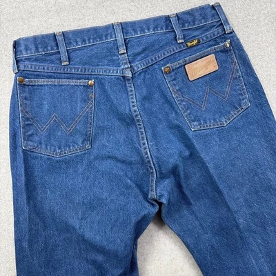 Vintage 90s Wrangler 13MWZ Cowboy Cut Jeans Mens 32x29 Western Made In USA *READ - Image 1 of 4