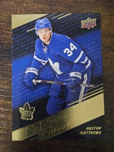 2017-18 UD TIM HORTONS STAT MAKERS #SM-2 AUSTON MATTHEWS TORONTO MAPLE LEAFS - Picture 1 of 2