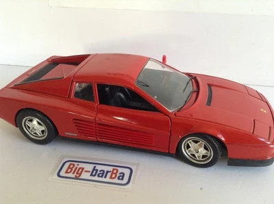 🔥Lot vintage🚗 MATTEL HOT WHEELS  FERRARI TESTAROSSA 1/18 🔥🔥✨OCCASIONE ✨🍂☕ - Immagine 1 di 4