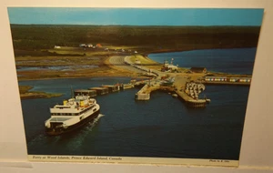M.V. Lord Selkirk Fähre nähert sich P.E.I., Kanada Postkarte unbespielt - Bild 1 von 2