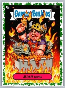 2023 Topps Garbage Pail Kids x View Askew #11b Juan Ring GREEN Parallel - Picture 1 of 2