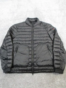 Peuterey Jacket Mens Xl Black Insulated Full Zip Puffer - Picture 1 of 9