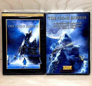 The Polar Express DVD + Bonus CD-ROM – Family Christmas Movie, Like New Sealed - Picture 1 of 6