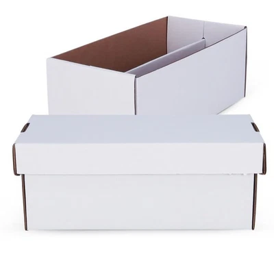 BCW 1ct Graded Shoe Box - Card Storage Holds 300 Toploaders & 100 Graded Cards - Image 1 of 4