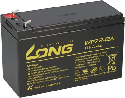 Akku USV UPS Systeme 7,2AH 12V AGM Blei Gel Batterie 7Ah 12-Volt 4,8  MODELLBAU  - Bild 1 von 4