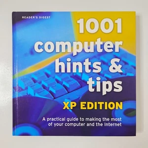 1001 Computer Hints & Tips XP Edition - Four Books In One Hardcover - Reference - Picture 1 of 18