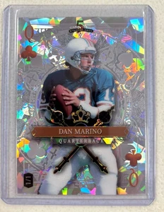 2024 Comodín 5 Cartas Draw Baraja Apilada Dan Marino #d 1/1 Reina Cristal Holo SP - Imagen 1 de 2