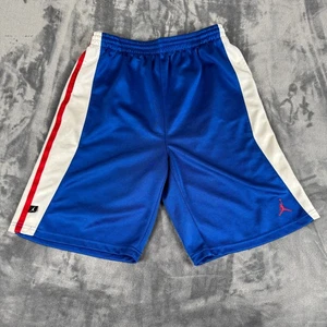 Jordan Shorts Herren XL blau weiß rot Basketball Gym Jumpman Vintage Y2K - Bild 1 von 7