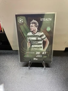 TOPPS CHAMPIONS 2025/26 SPORTING 459 HARDER STEALTH STRIKE CARD 2026  - Picture 1 of 2