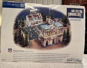 Dept 56 Snow Village Champsfield Stadium NFL - Foto 1 di 4