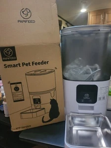 PAPIFEED Smart Automatic Cat Feeders WiFi Pet Feeder with APP Remote Control - Picture 1 of 8