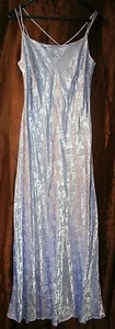 r- WEDDING BRIDESMAID GOWN SZ 12 GORGEOUS FORMAL WEAR PROM PAGEANT GENTLY USED - Picture 1 of 5