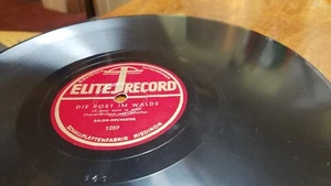 78RPM Elite (Swiss) Salon Orchester- Post im Walde EXEX-/ Muhle Schwarzwald, VG+ - Bild 1 von 6