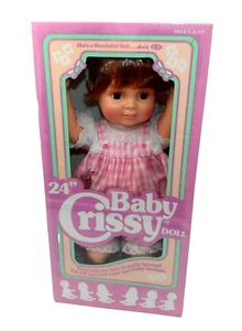 Baby Crissy 24" bambola figura enorme da collezione grado da collezione bellissima MISB - Foto 1 di 13