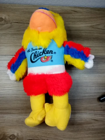 The Famous Chicken San Diego Padres Mascot Plush 2000 Cover