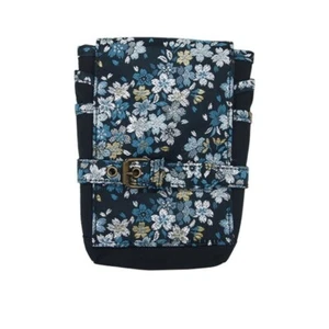 Japanese Brocade Shoulder Bag Sakura Blue 05312 - Picture 1 of 5