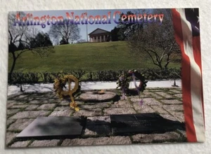 La tomba di John F Kennedy - Cartolina Arlington, Virginia (E1) - Foto 1 di 2