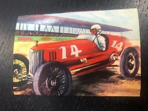 FIGURINA CRONISTORIA MONDIALE 1914/1965 FOLGORE 1966 n 138 TAZIO NUVOLARI - Picture 1 of 2