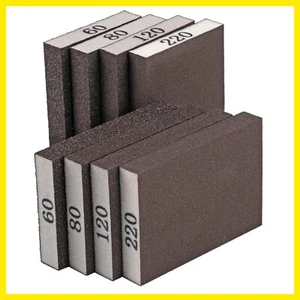 Confezione da 8 Spugna Levigante, Blocchi Levigatura 60/80/120/220 Grana Assortimento, Sabbia Pap... - Foto 1 di 9
