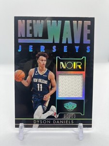 2022-23 Panini Noir Basketball Dyson Daniels New Wave Jerseys Patch RC 60/99
