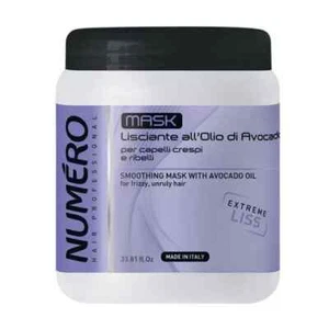 Brelil Numero Smoothing Mask for Smoothing Hair, Avocado Oil 33.3 fl.oz. - Picture 1 of 1