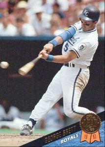 1993 Leaf George Brett Kansas City Royals #146
