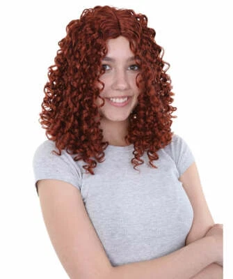 Série de TV feminina adulta HPO encaracolada, várias opções de cores - Imagem 1 de 4