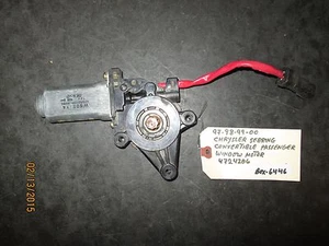 97-00 CHRYSLER SEBRING CONVERTIBLE PASSENGER WINDOW MOTOR #4724206 (BOX-6446 )) - Picture 1 of 2