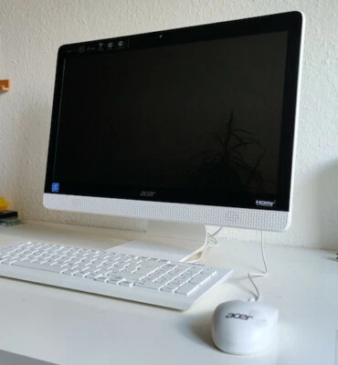 Acer Aspire c-20 all-in-one (white) - Bild 1 von 4