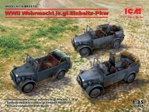 ICM DS3513 Wehrmacht le.gl.Einheitz-Pkw scale plastic model kit 1:35 WWII - Afbeelding 1 van 12