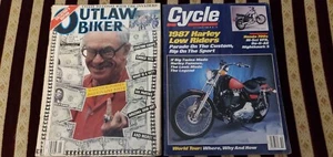 Outlaw Biker und Fahrrad Zeitschriften 1987 1988 - Bild 1 von 12