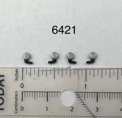 Комплект из 4 прожекторов 1:64 для полицейского автомобиля внедорожника Greenlight пожарной панели EMS Sheriff - Изображение 1 из 4