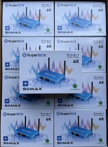SuperBox S6 MAX Streaming IPTV (6K) (WiFi 6)(4GB+64GB)**SEND OFFERS FOR $225*** - Picture 1 of 3