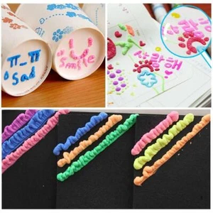 Penne 3D Puffy Art ~ inchiostro gonfia come popcorn solo fai da te uso asciugacapelli NUOVO - Foto 1 di 17