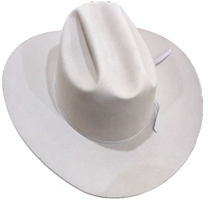 Cowboy Hat - Resistol, Self Conforming XXX Beaver, Silver (7 1/4) - Picture 1 of 11