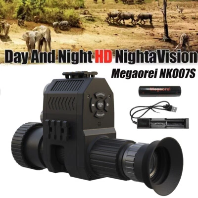 NK007S Night Vision Rifle Scope Camera Telescope LED IR 200M Optic Scope Kit  - Image 1 of 4